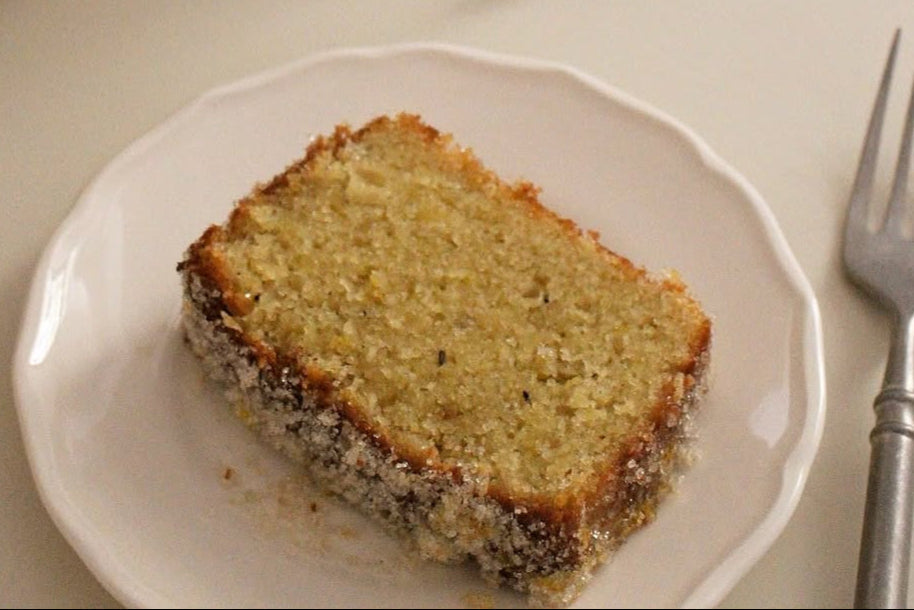 LEMON SUGAR OLIVE OIL LOAF CAKE