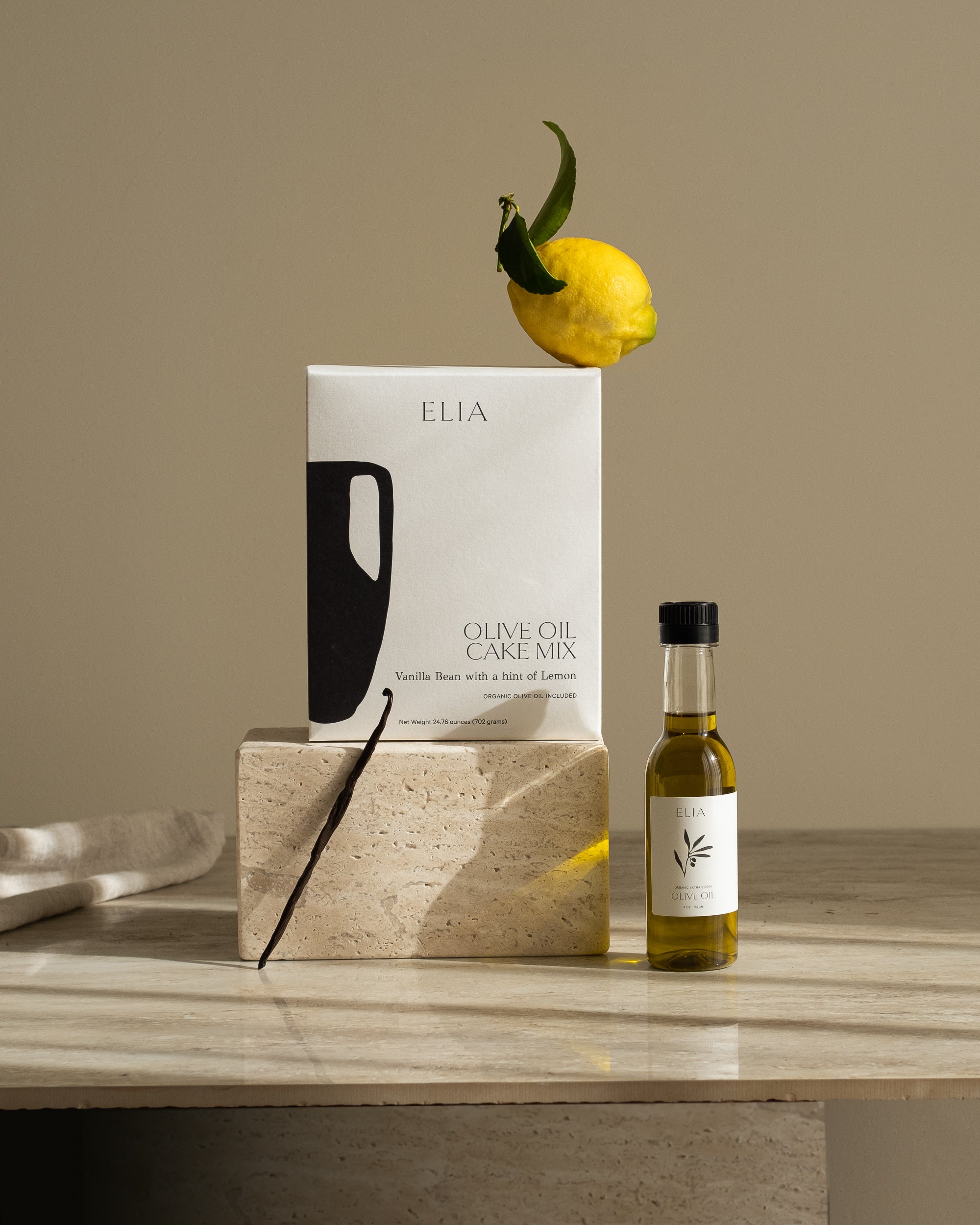 VANILLA WITH A HINT OF LEMON