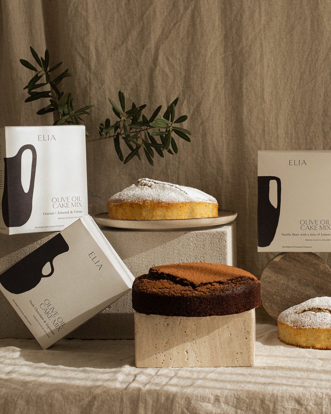 OLIVE OIL CAKE MIX COLLECTION ELIA